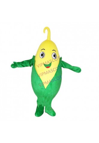 Adult Corn Maize Mascot Costume Cartoon fancy dress Outside Advertising Event
