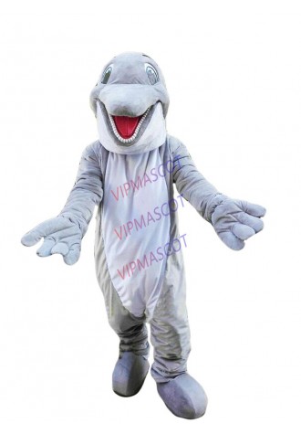 Dolphin Mascot Costume Suit Cosplay Party Game Dress Outfit Halloween Adult 2019