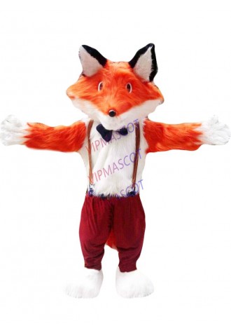 Fox Mascot Costume Cosplay Party Game Dress Outfit Advertising Halloween Adult
