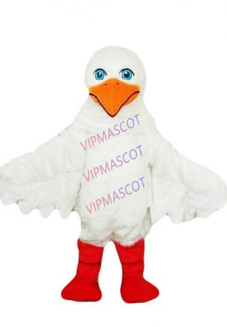 Seagull Mascot Costume Sea Gull Outfit Cartoon Dress Festival Party Outfit Suits