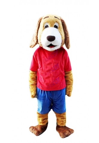 Cute Dog Mascot Costume Suit Cosplay Party Game Dress Outfit Halloween Adult