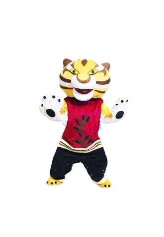 Kung Fu Panda Tigress Mascot Costume Cosplay Suit Unisex Dress Party Outfit 2019