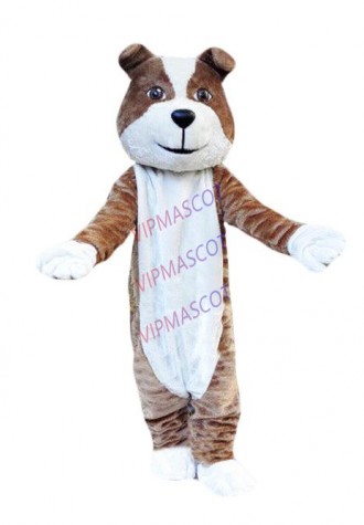 Bulldog Mascot Costume Suit Cosplay Party Game Dress Outfit Halloween Adult 2019