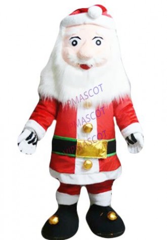 Santa Claus Costumes Mascot Parade Christmas Kris Dress Kringle Carnival Outfits