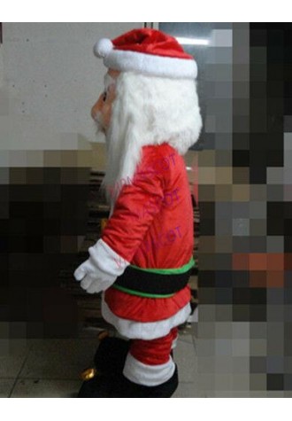 Santa Claus Costumes Mascot Parade Christmas Kris Dress Kringle Carnival Outfits