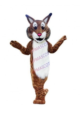 Bobcat Mascot Costume Suit Cosplay Party Game Dress Outfit Advertising Halloween