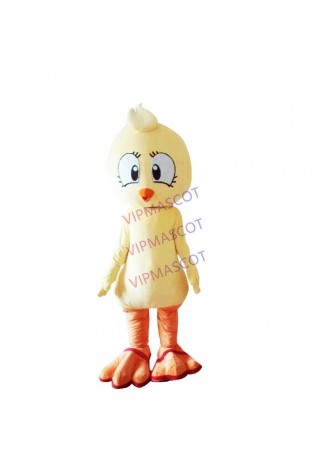 Halloween Yellow Bird Mascot Costume Cosplay Party Dress Clothing Carnival Adult
