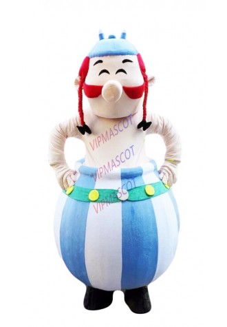 Obelix Mascot Costume siut Cosplay Party Game Dress Outfit Advertising Halloween