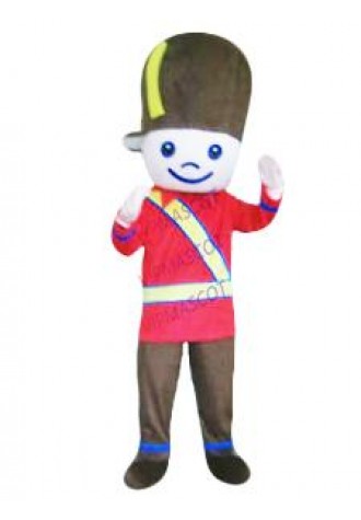 Soldier Mascot Costume Parade Outfit Party Fancy Dress Boy Unisex Festival Suits