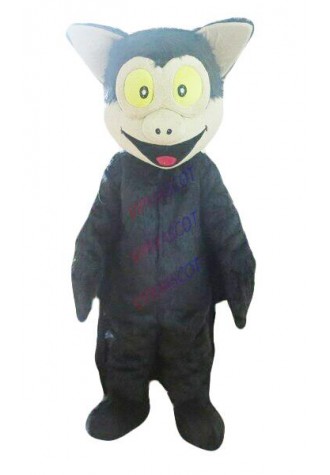 Halloween Adult Cartoon Black Pig Mascot Costume Party Clothing Carnival  Adults