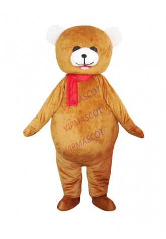 Halloween Bear Mascot Costume Cosplay Party Game Dress Clothing Carnival Adults