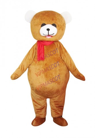 Halloween Bear Mascot Costume Cosplay Party Game Dress Clothing Carnival Adults