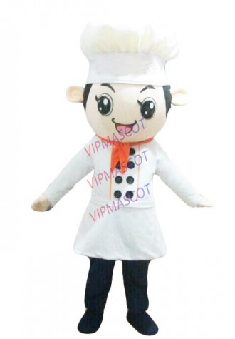 Chef Mascot Restaurant Baker Cosplay Advertising Costume Dress Party Game Adults