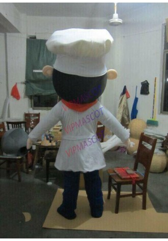 Chef Mascot Restaurant Baker Cosplay Advertising Costume Dress Party Game Adults