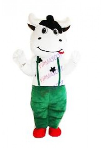 Hot New Cow animal Mascot Costume shipping to worldwide-Gift Happy Children