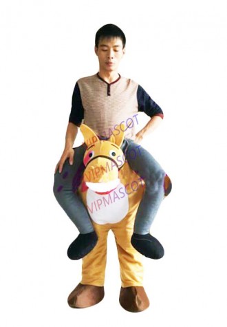 Party Donkey Fancy Dress Xmas Costume Suits Shoulder Suit Mens Party Outfit Ride