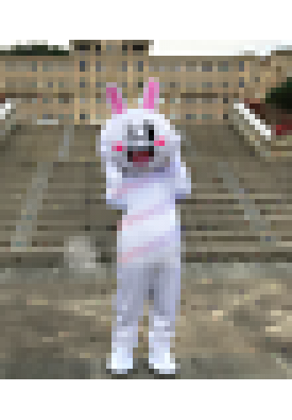 Lovely Kani Rabbit Mascot Costume Cartoon Cosplay Party Game Fancy Dress Outfits