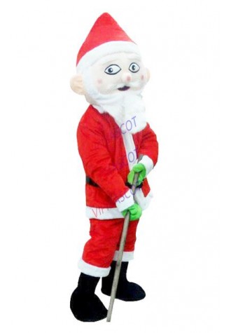 Halloween Santa Claus Mascot Costume Suits Cosplay Party Clothing Carnival Adult