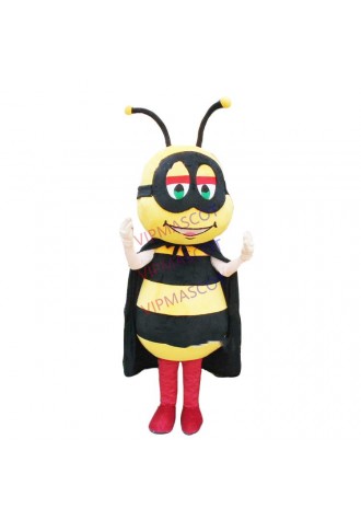 Bee Mascot Costume Honeybee Cosplay Suit Outfit Parade Unisex Party Dress Animal