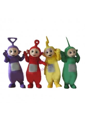 Hot New Teletubby Teletubbies Cute Cartoon Mascot Costume Adult Suit-Gift