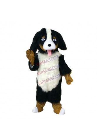 Long Fur Poodle Dog Mascot Costume Animal Unisex Dress Cosplay Animal Party Suit