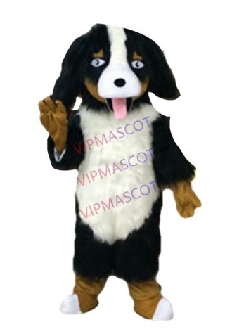 Long Fur Poodle Dog Mascot Costume Animal Unisex Dress Cosplay Animal Party Suit