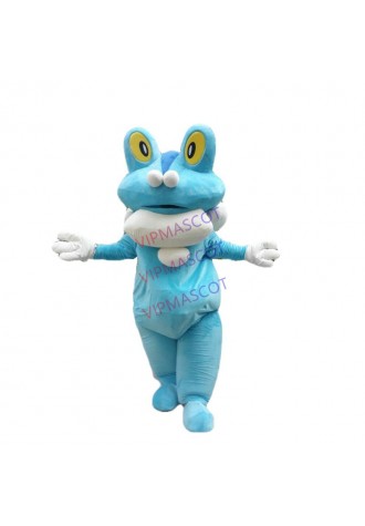 Froakie Mascot Costume Suit Cosplay Party Game Dress Outfit Halloween Adult 2019