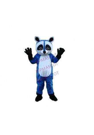 Blue Racoon Mascot Costume Cosplay Clothing Carnival Halloween Adults Parade New