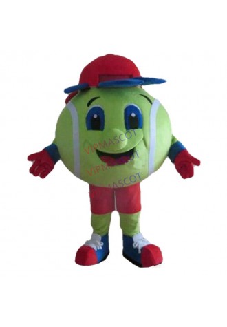 Halloween Tennis ball Mascot Costume Cosplay Party Dress Clothing Carnival Adult