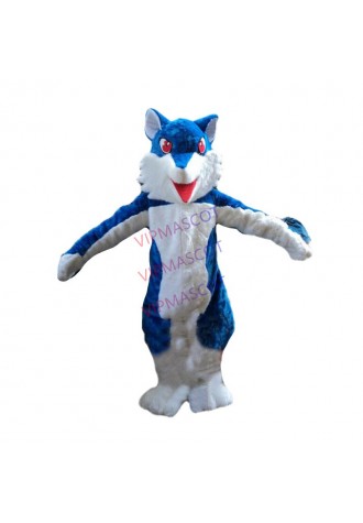  HIGH QUALITY BLUE FOX THE POOH MASCOT COSTUME ADULT SIZE HALLOWEEN DRESS GIFT