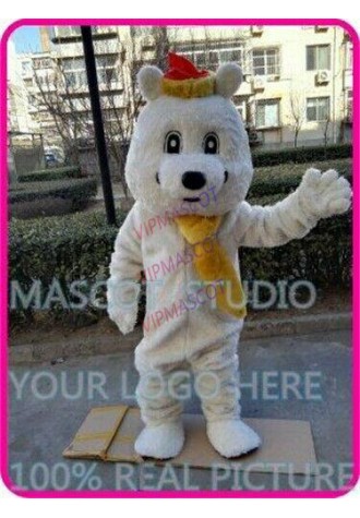 White Beer Mascot Costume Cosplay Party Fancy Dress Outfit Advertising Adults