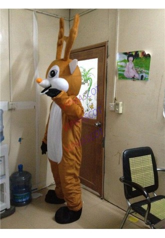 Reindeer Adult Mascot Xmas Costume Parade Cosplay Christmas Festival Party Dress
