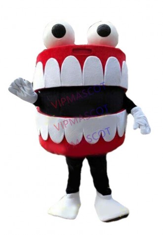Oral Cavity Mascot Costume Suit Cosplay Party Game Dress Outfit Halloween Adult