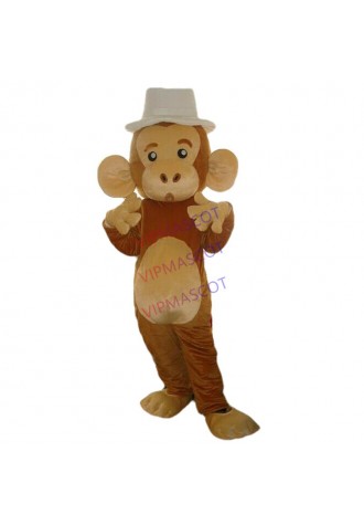 Monkey Mascot Costume Suit Cosplay Party Game Outfit Advertising Halloween Adult