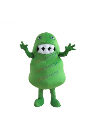 New listingNew Green Germ Mascot Costume Green Bacteria Mascot Costume Virus Mascot Costume
