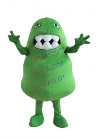 New listingNew Green Germ Mascot Costume Green Bacteria Mascot Costume Virus Mascot Costume