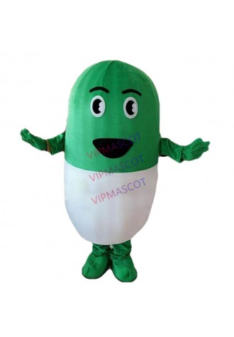 Capsules Mascot Costume Suit Cosplay Party Game Dress Outfit Halloween Adult