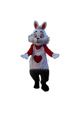Halloween Alice Rabbit Mascot Bunny Fancy Costume Anime Theme Dress Carnival