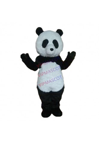 Chinese Panda Bear Mascot Costume Fancy Dress Adult Outfit Party Clothing