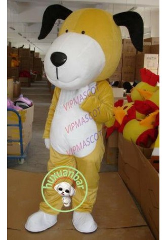 New listingNew Yellow Puppy Dog Mascot Costume Cartoon Suit Fancy Dress Adult Size A++