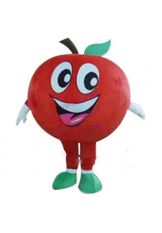 New listingApple Fruit Mascot Advertising Costume Suit Adult Fancy Dress Cosplay Party