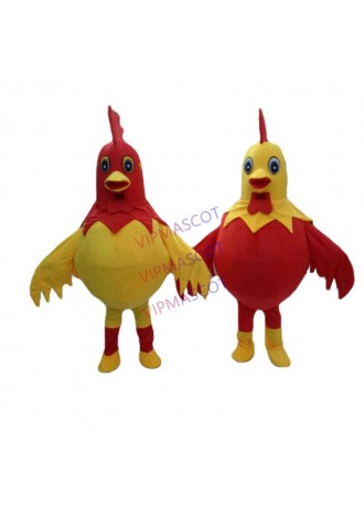 Rooster Mascot Costume Suit Cosplay Party Fancy Dress Outfit Halloween Adults