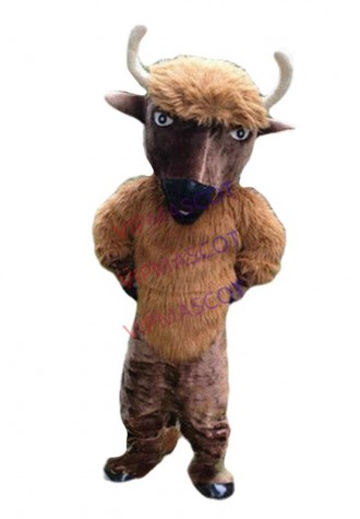 Bull Mascot Costume Cosplay Party Game Dress Outfit Advertising Halloween Adult