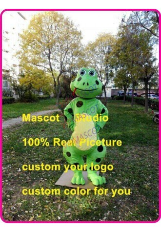 Frog Mascot Costume Cosplay Party Game Dress Outfit Advertising Halloween Adult