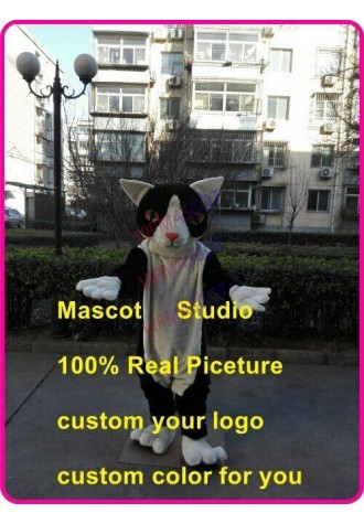 Cat Mascot Costume Cosplay Party Game Dress Outfit Advertising Halloween Adult