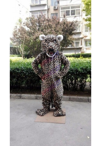 Leopard Mascot Costume Suit Cosplay Party Game Dress Outfit Halloween Adult 2019