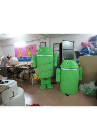 Hot Android Robot Professional Mascot Costume Facny Dress Reenactment Adult Size