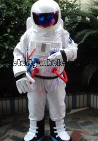 Adult kids Spaceman Mascot Costume Astronaut Halloween X  mas Party Dress gift