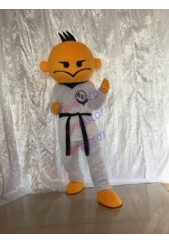 Kung Fu Boy Mascot Costume Kid Parade Outfit Party Dress Festival Cosplay Unisex