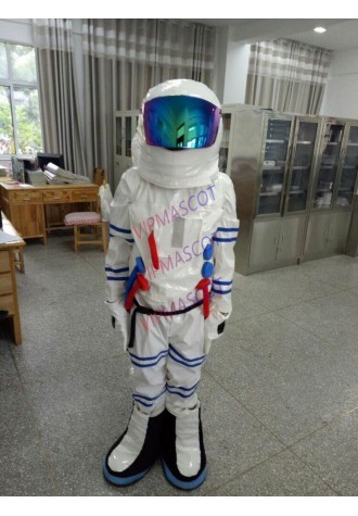 New Space Suit Mascot Costume Astronaut Mascot Costume/Backpack/LOGO Glove Shoes